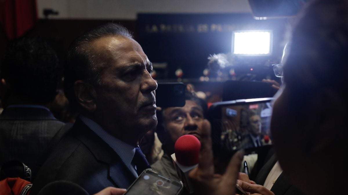 El senador Manlio Fabio Beltrones