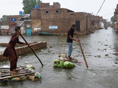 El monzón que causó las trágicas lluvias en Pakistán fue 10 veces más potente que lo habitual