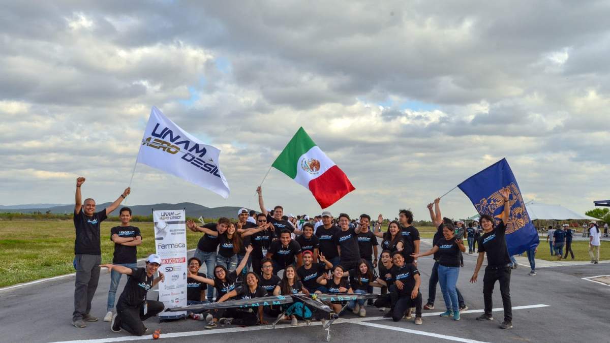 El equipo de la UNAM en el SAE Aereo Design Internacional
