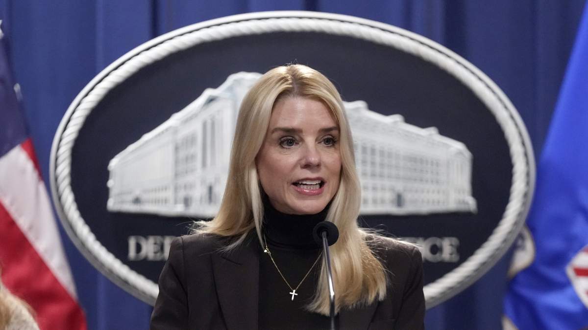La secretaria de Justicia, Pam Bondi