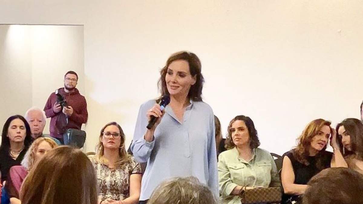 La senadora panista en un acto en Sonora