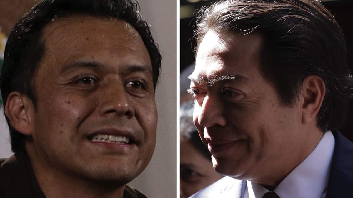 Marx Arriaga y Mario Delgado