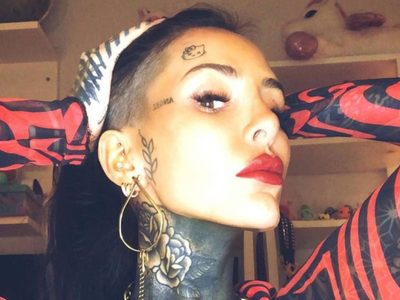 Ya lo tiene decidido: Cande Tinelli respondió qué hará con sus tatuajes cuando sea mayor