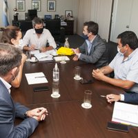 Martínez y Lammens se reunieron con intendentes de la provincia de Neuquén