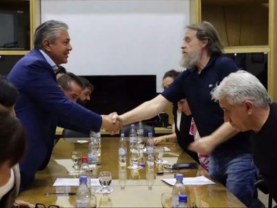 En una reunión de la que participó el gobernador Figueroa, ATEN firmó el acuerdo salarial para el 2025