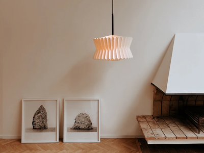 Con solo una hoja de papel, renová cualquier ambiente de tu casa con esta original pantalla