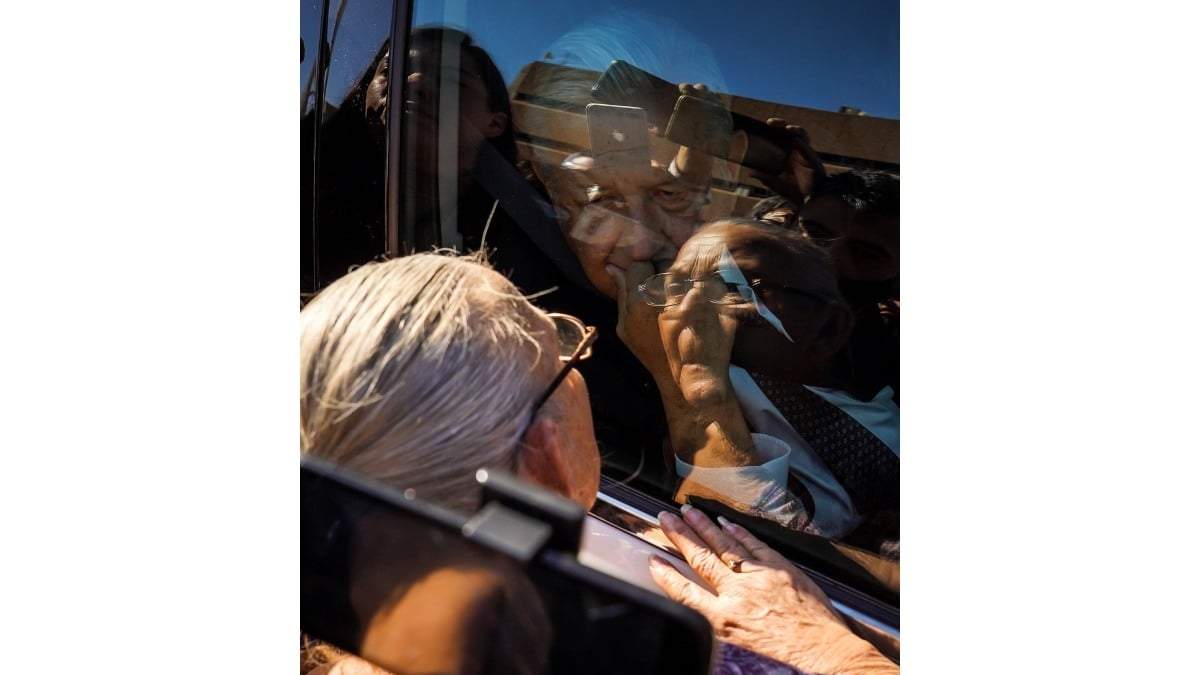 AMLO y la madre del líder del cártel del Mar