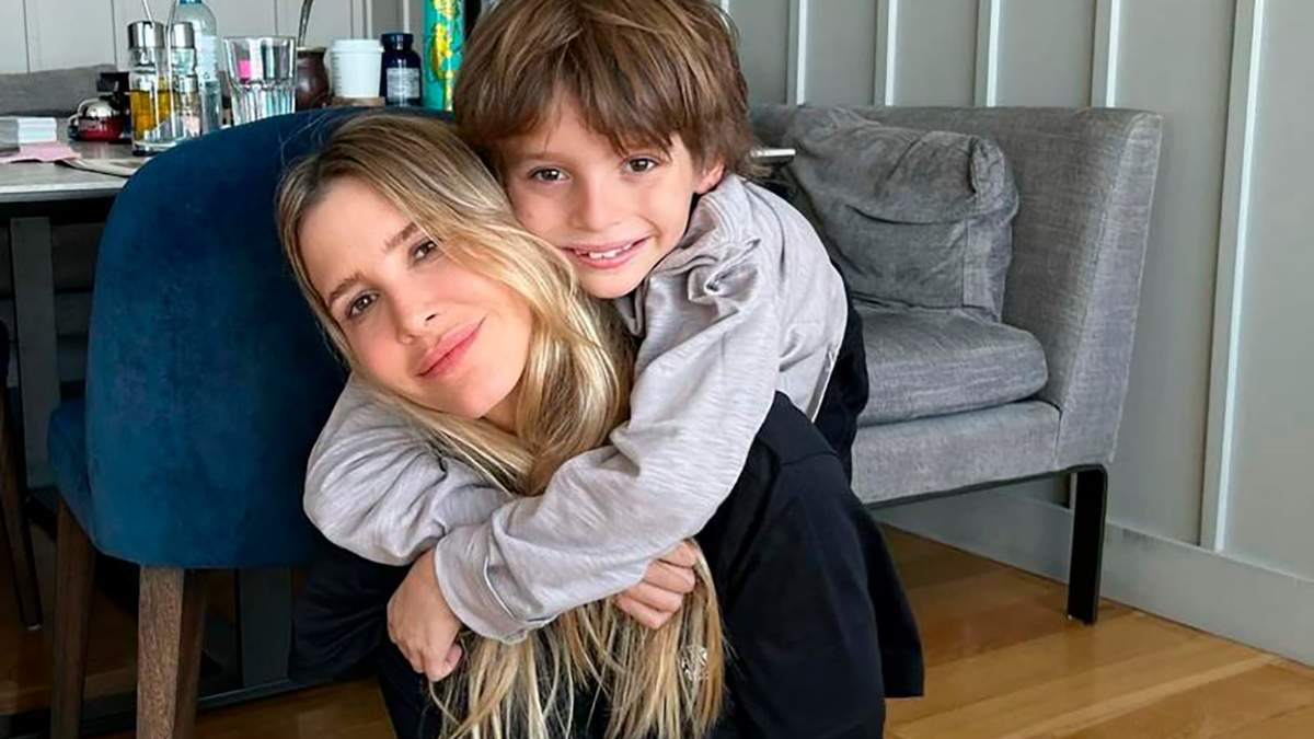 Guillermina Valdés y su hijo Lolo Tinelli. Fuente: (Instagram)