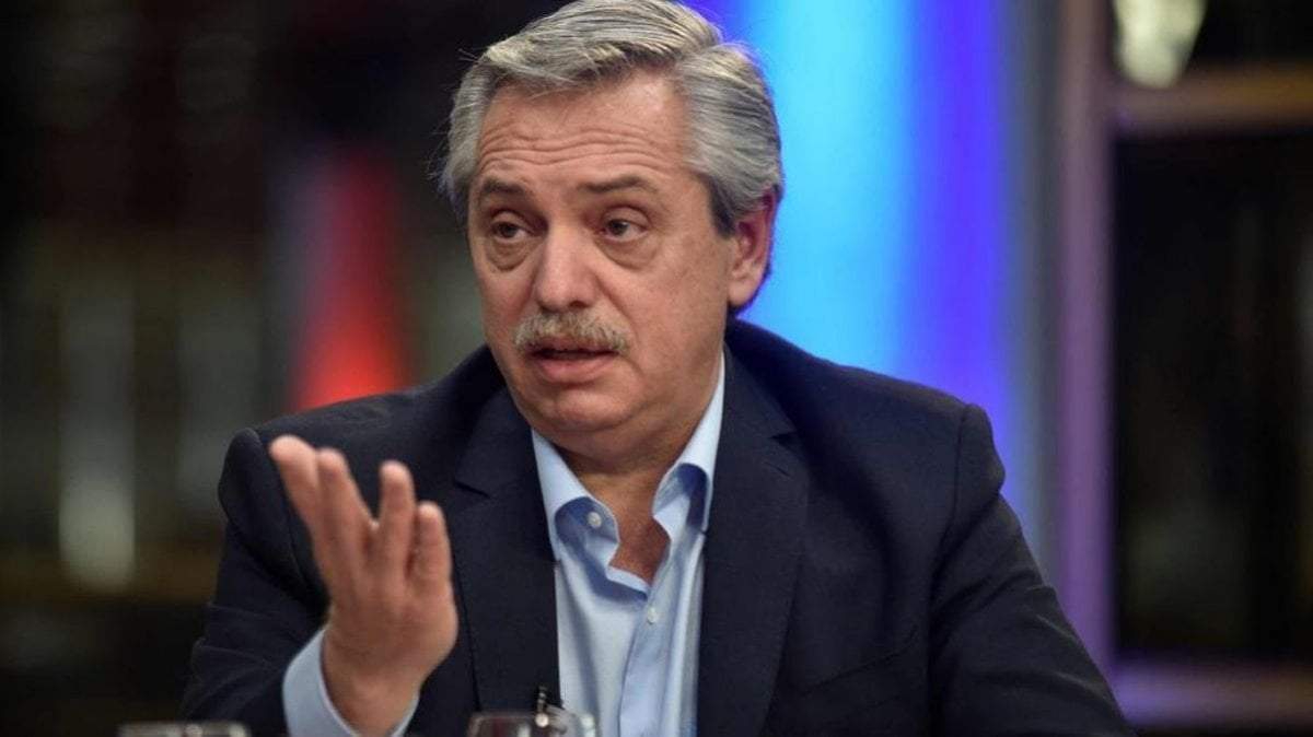 Presidente Alberto Fernández. Fuente: (Twitter)