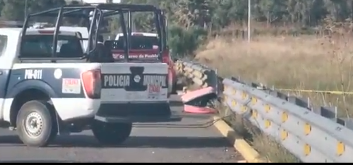 La maleta de viaje fue abandonada a cinco minutos del aeropuerto de Puebla