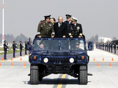 AMLO presume la nueva empresa “Olmeca Maya Mexica” a cargo de fuerzas armadas