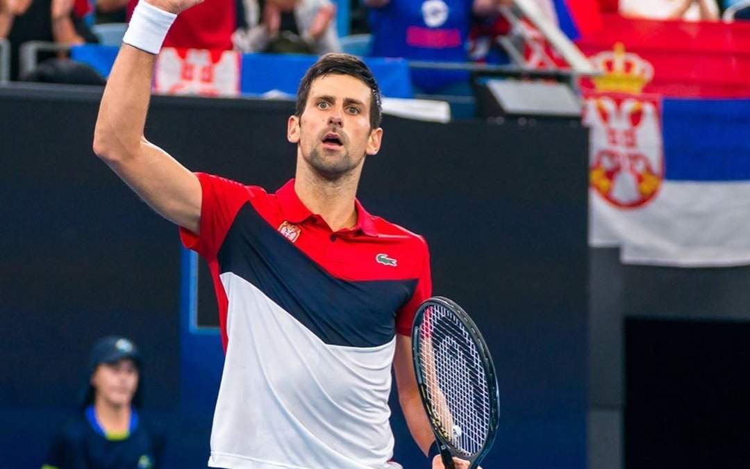 Novak Djokovic. Fuente: (Twitter)
