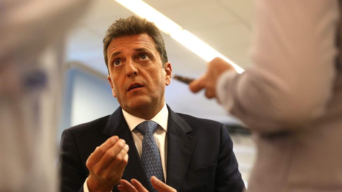 Presidente de la Cámara de Diputados, Sergio Massa. Foto: (Twitter)