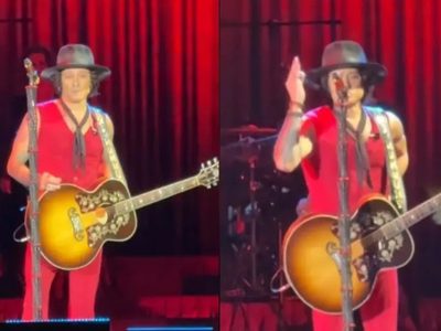 Bunbury se enoja en pleno concierto por el uso excesivo de celulares (Video)