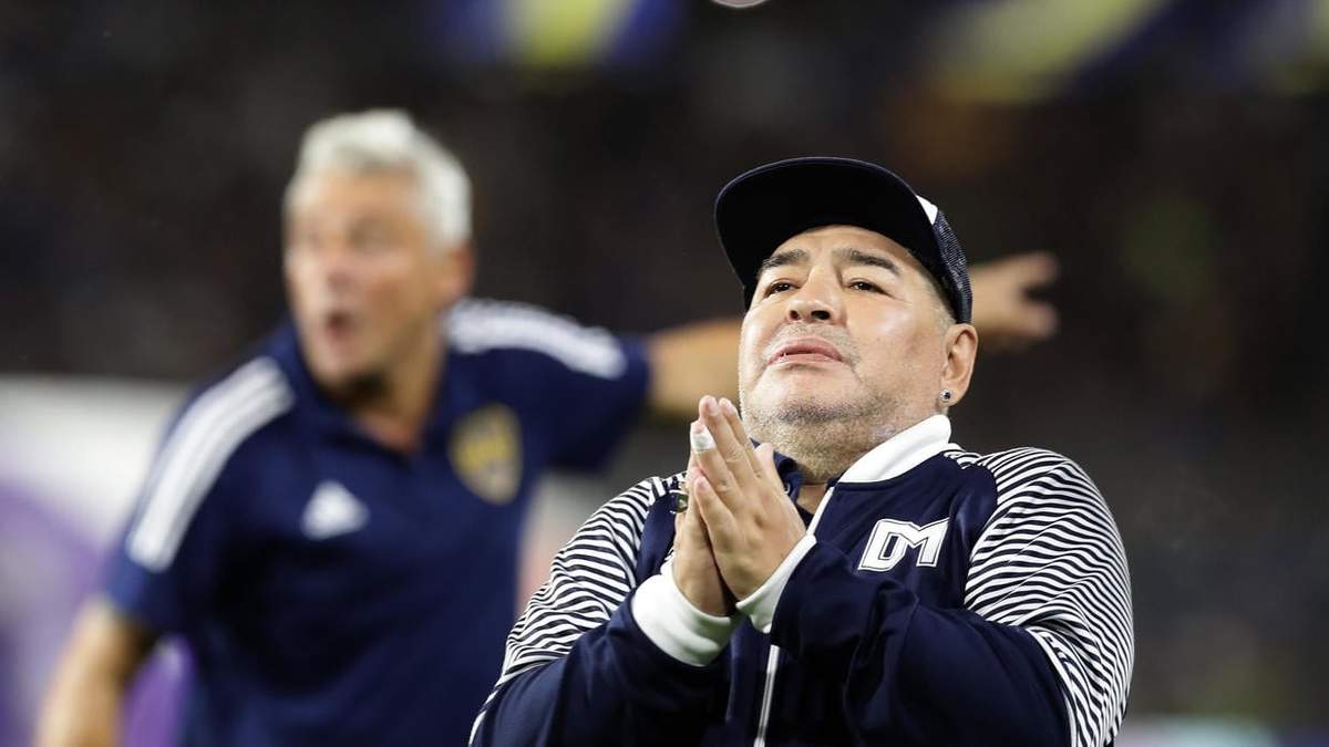 Diego Maradona. Fuente: (Twitter)