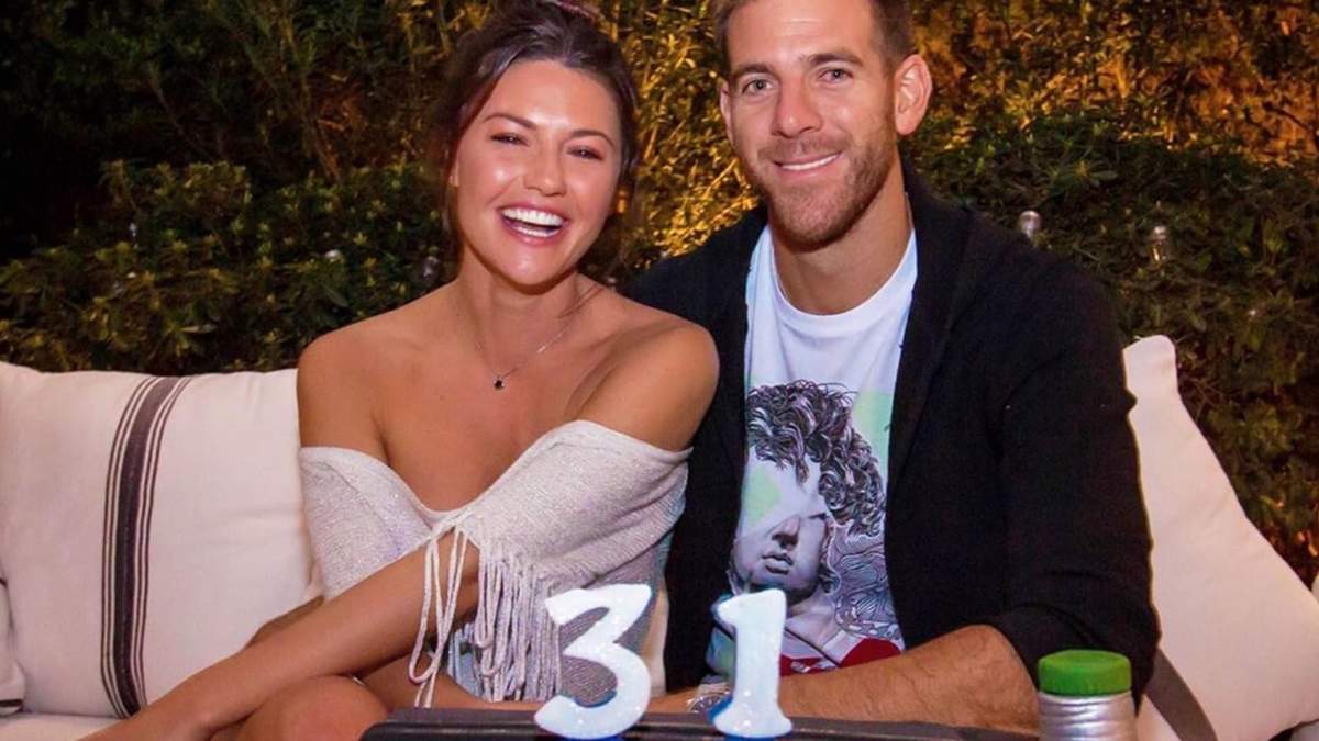 Sofía "Jujuy" Jiménez y Juan Martín Del Potro. Fuente: (Instagram)