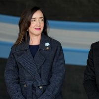 Victoria Villarruel y Jorge Macri fueron invitados al discurso de Javier Milei en La Rural