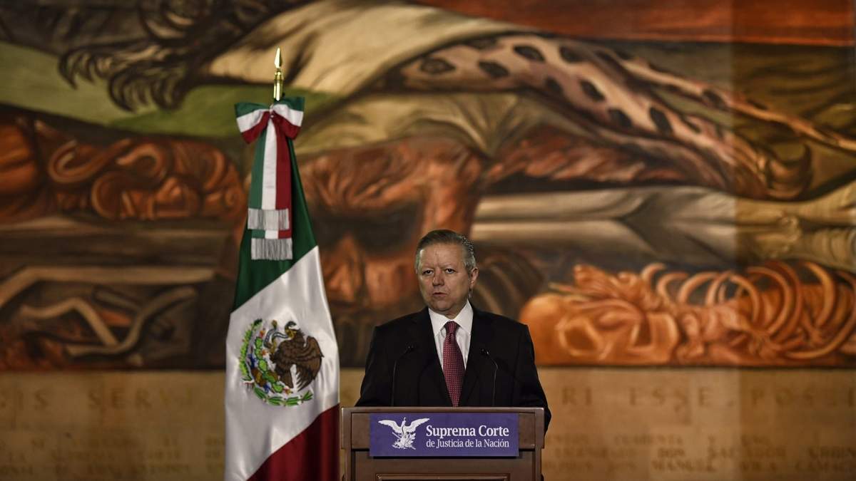 Arturo Zaldívar, presidente de la Suprema Corte.