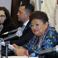 Tras protestas de víctimas, Ernestina Godoy pide no usar casos con “propósitos políticos”
