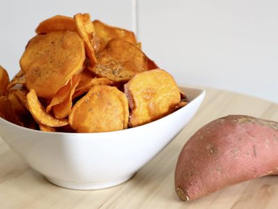 Chips de batata: bien crujientes y mucho más sanos que los comprados para hacer en casa