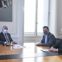 Darío Martínez se reunió con Juan Manzur en Casa Rosada