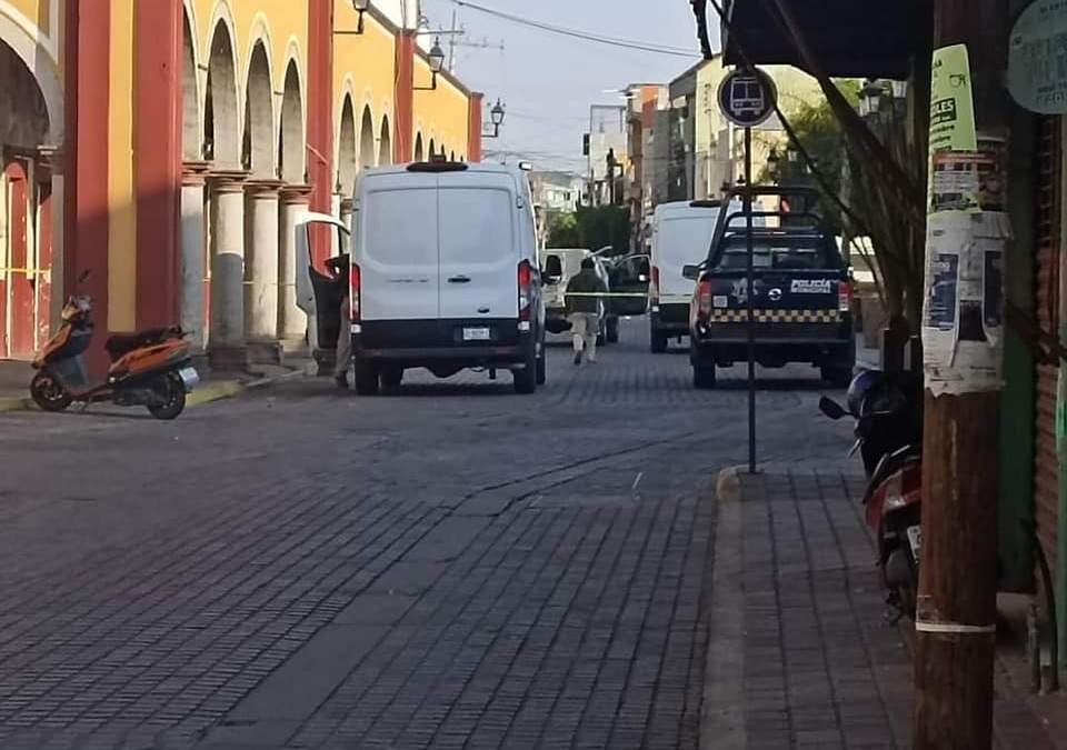 Zona del ataque en Tarimoro