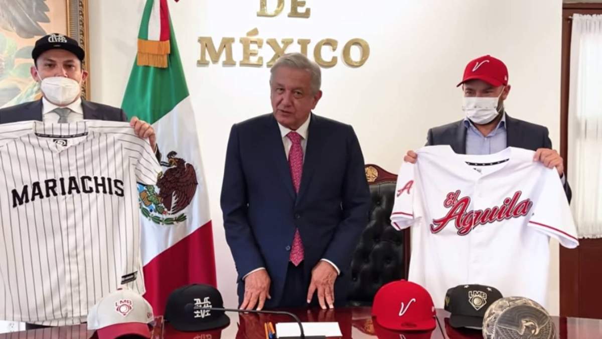 El presidente en el video que difundió en sus redes