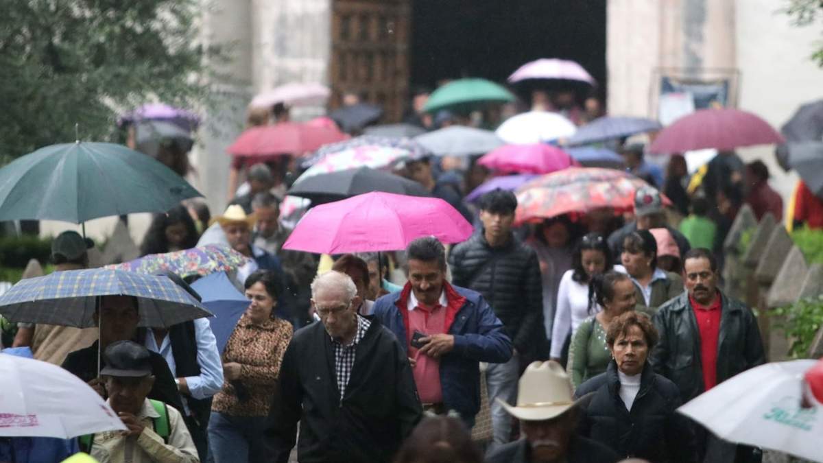 Se pronostican intervalos de chubascos en Morelos