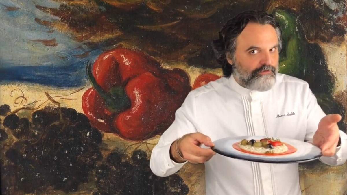 Cocina y arte, un ciclo creado por la galería de los Uffizzi de Florencia. Fuente: (Instagram)