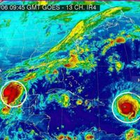 Huracán 'Irma” avanza potente sobre El Caribe y en el Golfo de México se forma la tormenta "Katia"