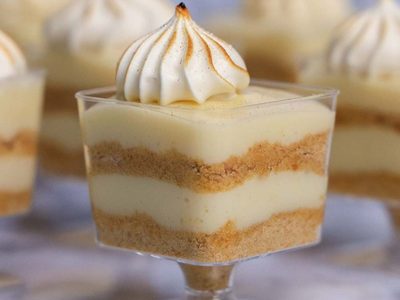 Marquesa de limón en vasitos: un postre súper fácil y tentador para quedar como un verdadero chef