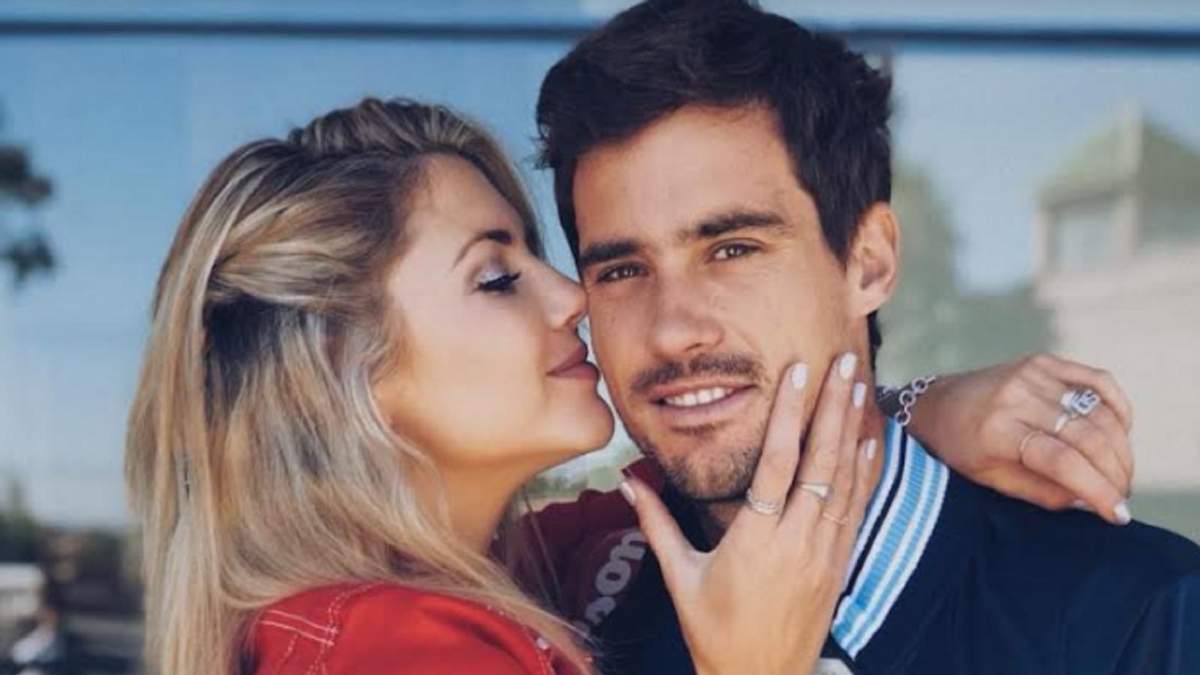 Stephanie Demner y Guido Pella. Fuente: (Instagram)