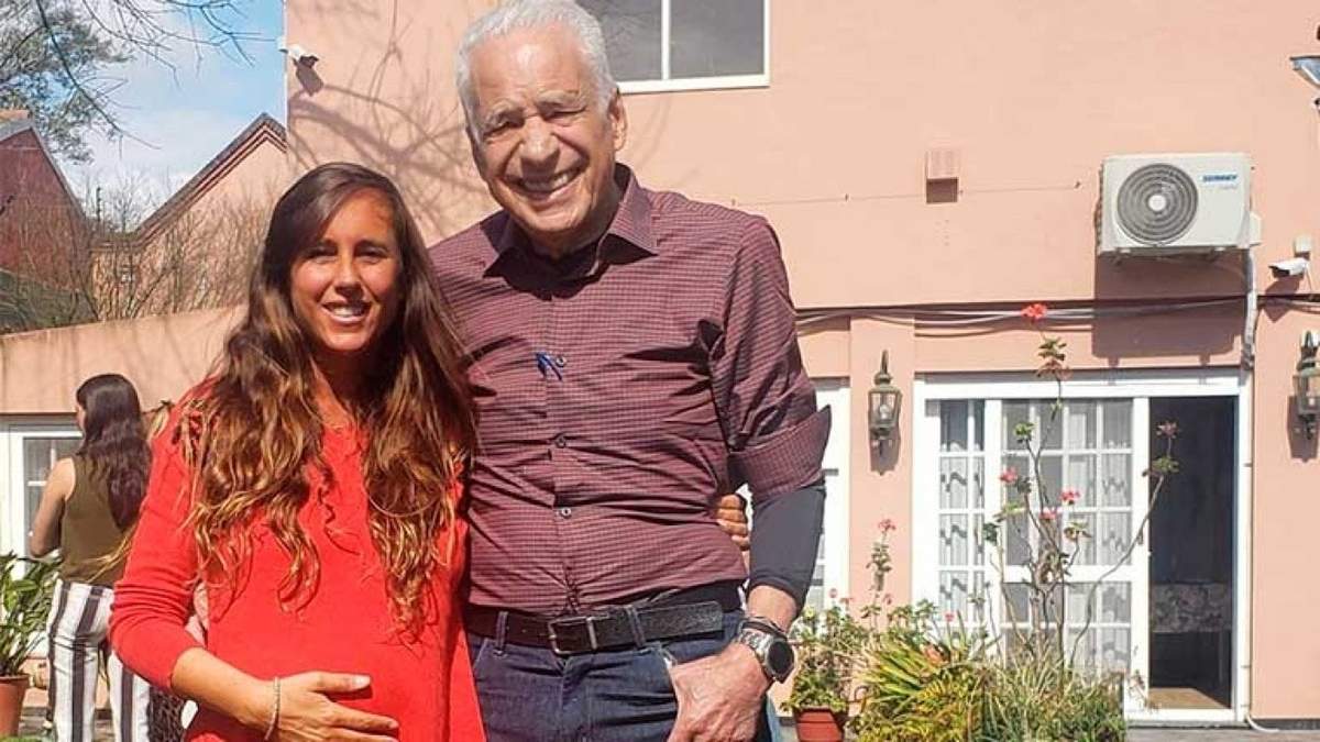 Estefanía Pasquini y Alberto Cormillot. Fuente: (Instagram)