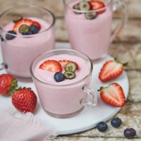Mousse de frutilla sin azúcar: un postre fresco y muy liviano para comer delicioso y sin culpas