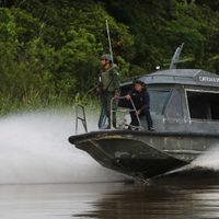 La Policía de Brasil encontró material “aparentemente humano” en la búsqueda de los desaparecidos