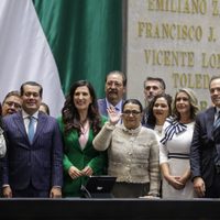 Rosa Icela Rodríguez defiende ante diputados la estrategia de seguridad de Sheinbaum y AMLO