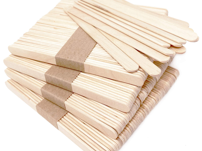 Con solo paletas de helado y pedazos de madera: creá este fabuloso porta macetas de estilo vintage