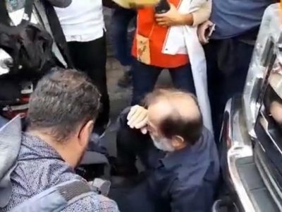 Malestar de Epigmenio fue por cargar su pesada cámara durante seis horas, "es terco": AMLO