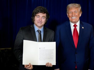 El mensaje que Donald Trump le envió a Javier Milei tras la victoria electoral de La Libertad Avanza