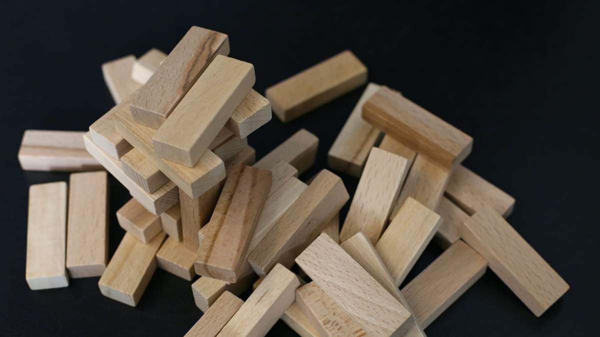 Maderas de Jenga. Fuente: (X)