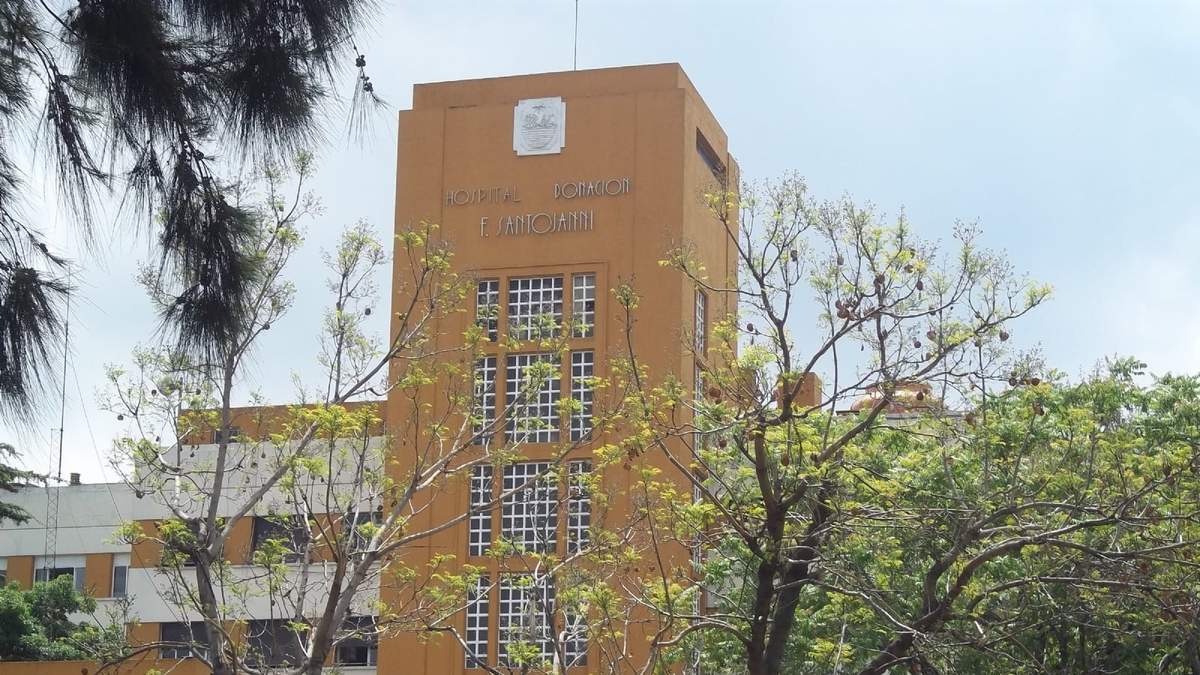 Hospital Santojanni. Fuente: (Twitter)