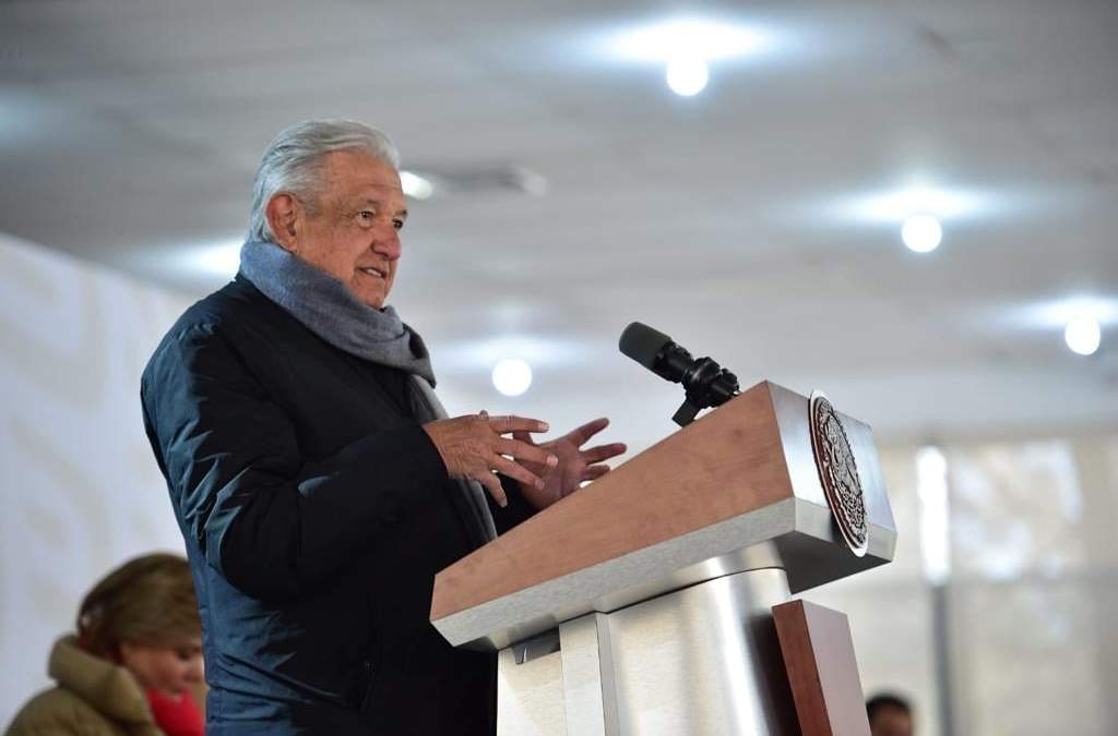 El presidente López Obrador