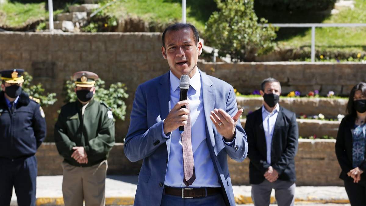 Omar Gutiérrez, gobernador de Neuquén. Fuente: (Twitter)