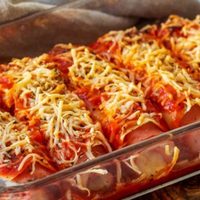 Canelones gratinados sin harina: una versión liviana, riquísima y para hacer en minutos