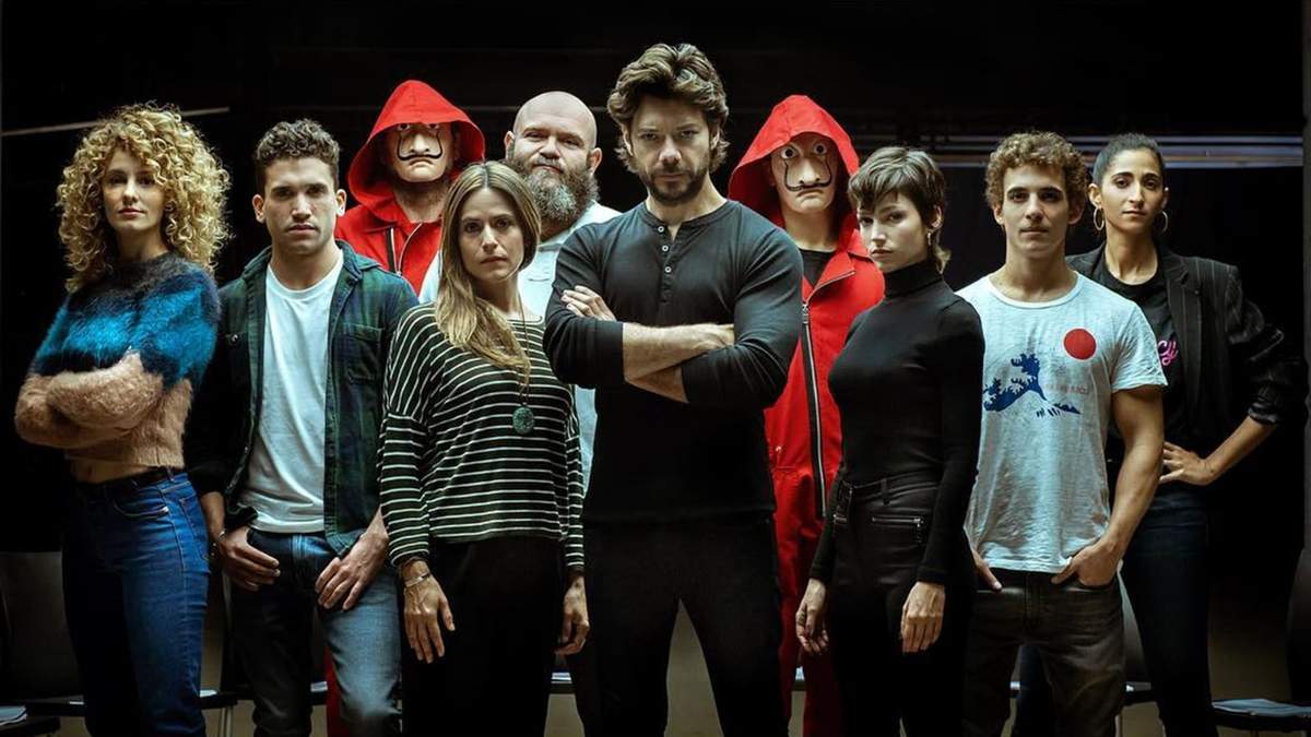 La casa de papel. Fuente: (Instagram)