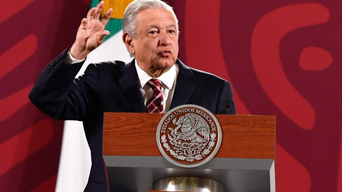 El presidente López Obrador