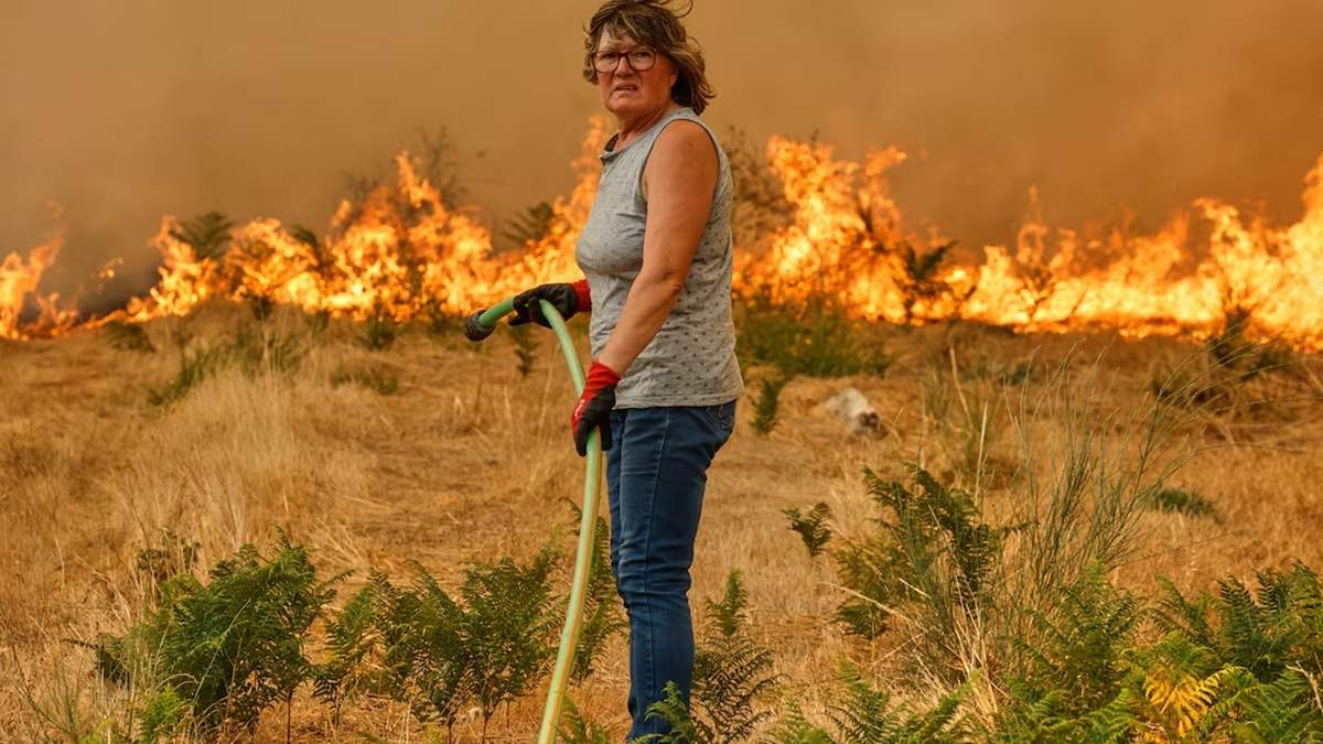Los incendios forestales causaron tres muertos en España