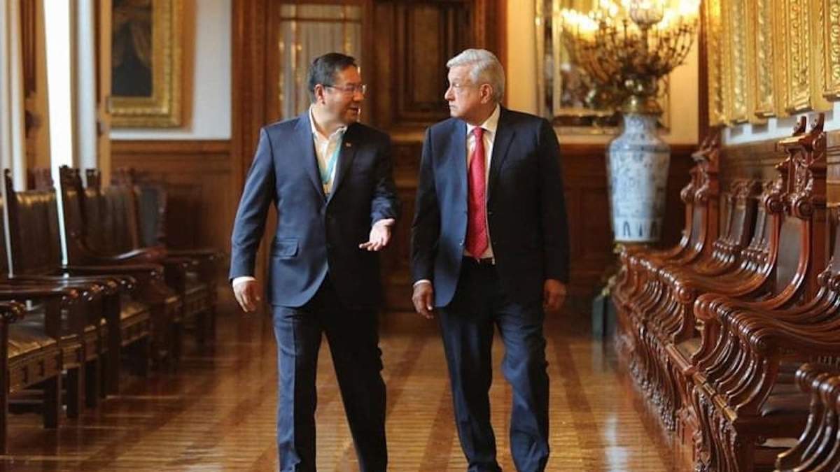 El mandatario boliviano publicó una imagen de cuando se reunió con AMLO