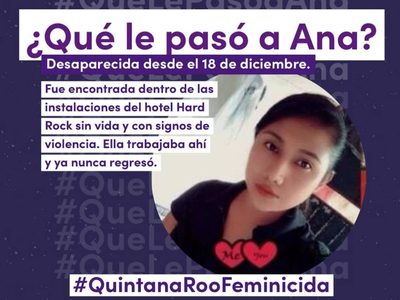Hallan sin vida a una mujer dentro de un hotel de Playa del Carmen