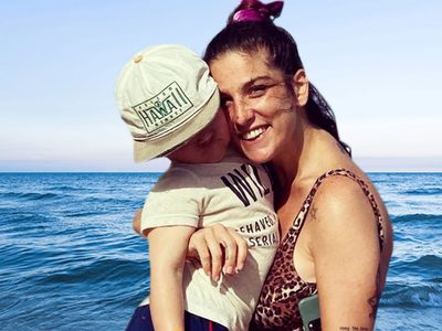 “Me da pánico”: en la playa, Juana Repetto se llevó el susto de su vida y Toribio salió al rescate